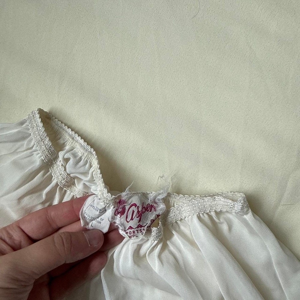 white lace pettipants bloomers - Picture 4 of 5